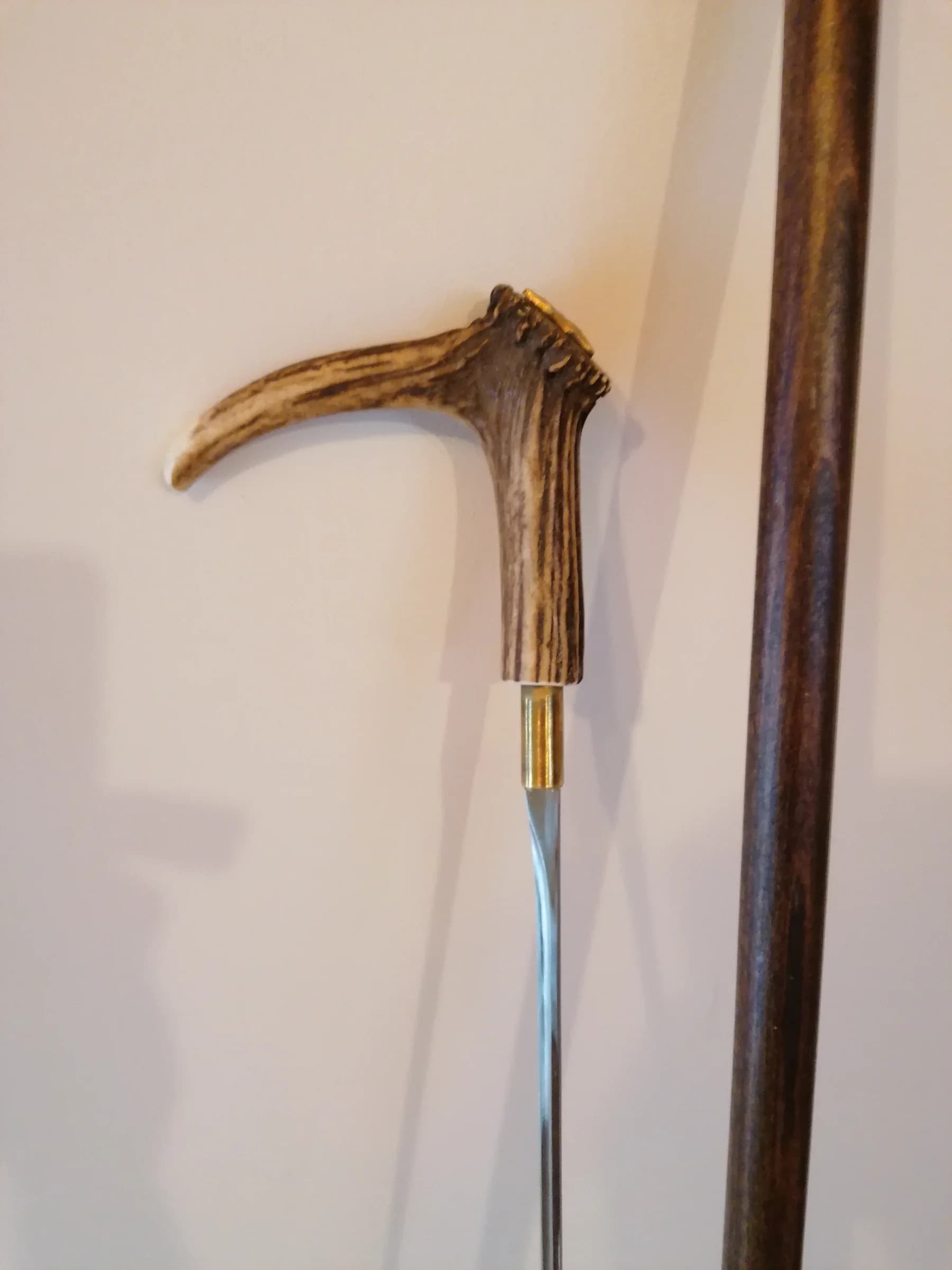 Antik štap za skrivenim mačem - sword stick 7