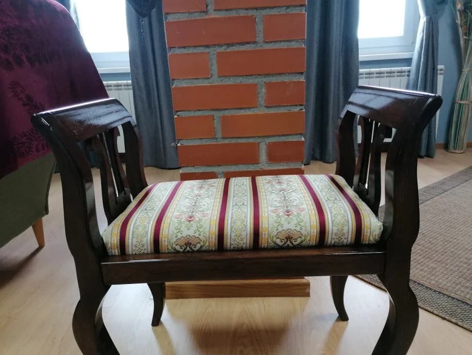 Biedermeier klupa od orahovine